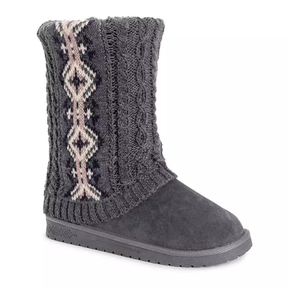 Essentials by MUK LUKS Cheryl Women's Winter Boots, Size: 7, Gray Product Image