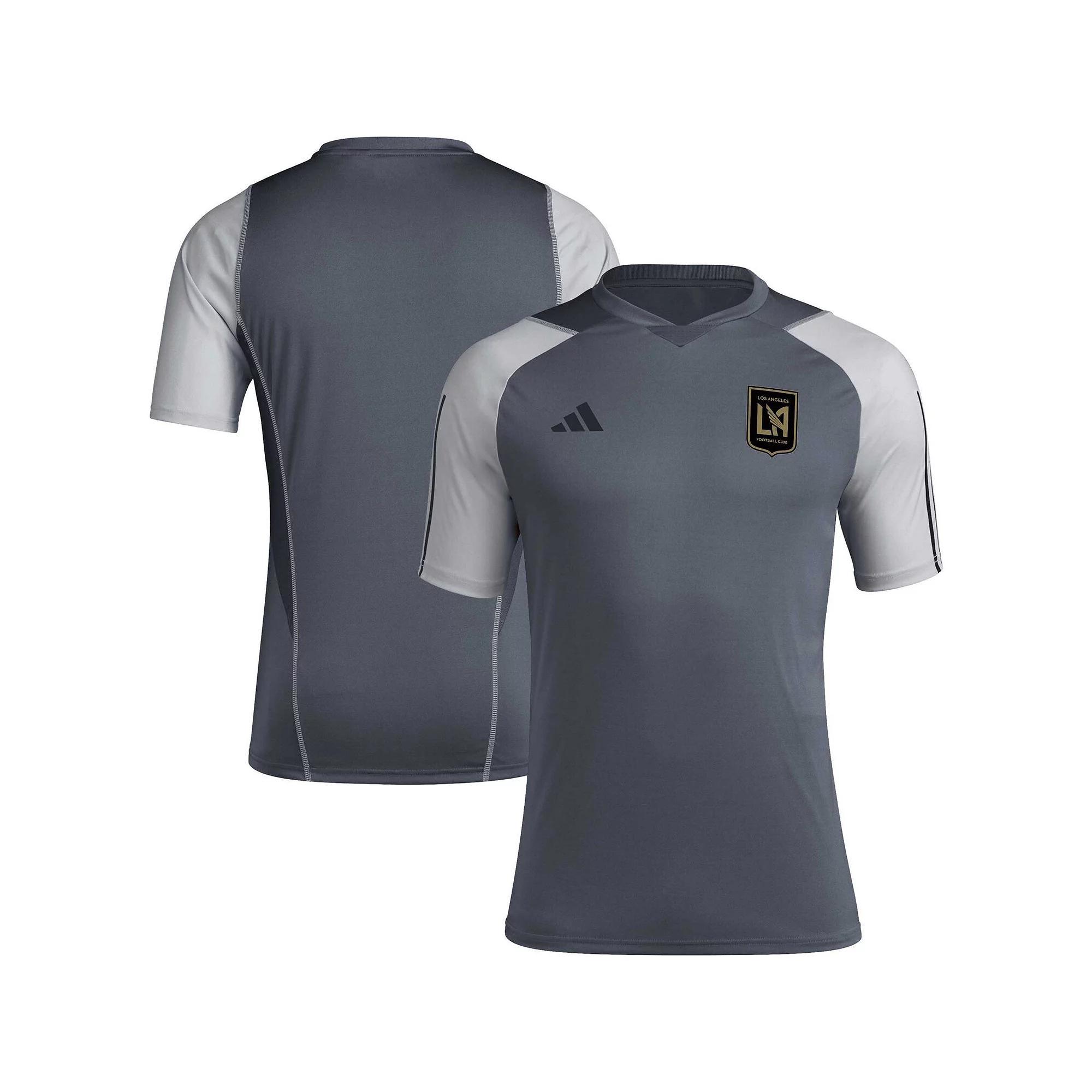 Mens adidas Gray LAFC 2023 On-Field Training Jersey Product Image