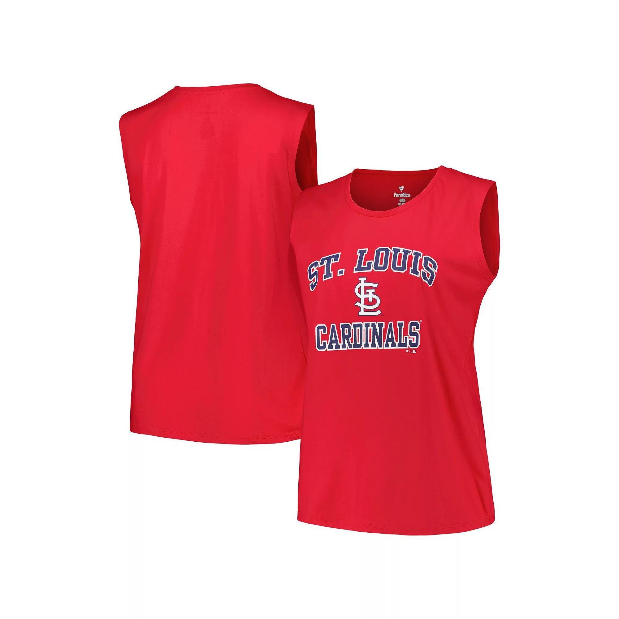 Womens Profile St. Louis Cardinals Plus Size Tank Top Product Image