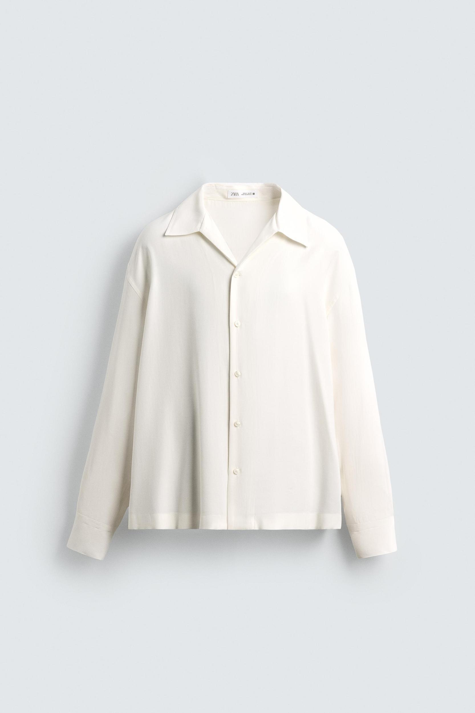 RELAXED FIT FLOWY SHIRT Product Image