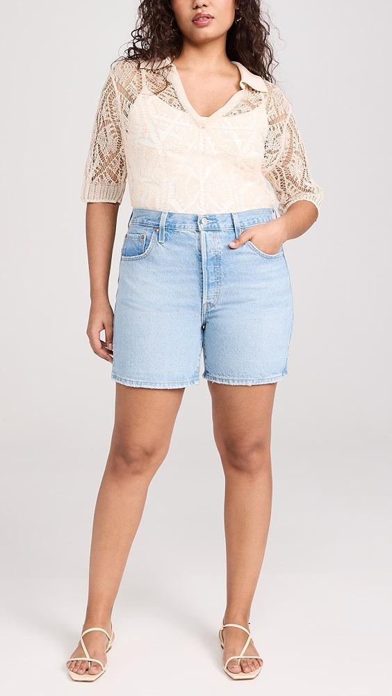 Levi's 501 Mid Thigh Shorts | Shopbop Product Image