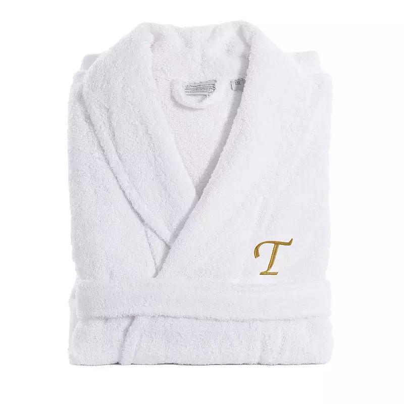Linum Home Textiles Turkish Cotton Personalized Quick Dry Terry Bathrobe, Women's, Size: Large/XL Product Image