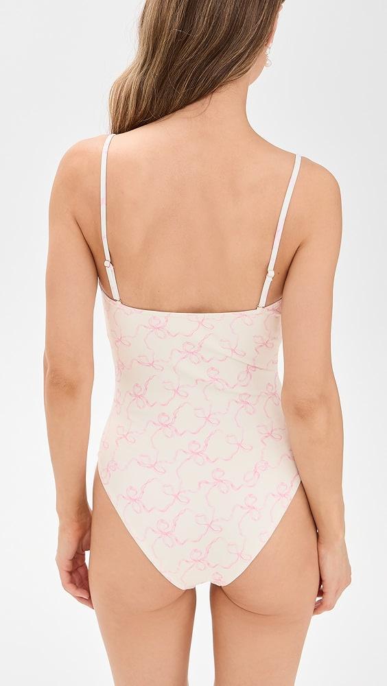 LoveShackFancy Brooksie One Piece | Shopbop Product Image