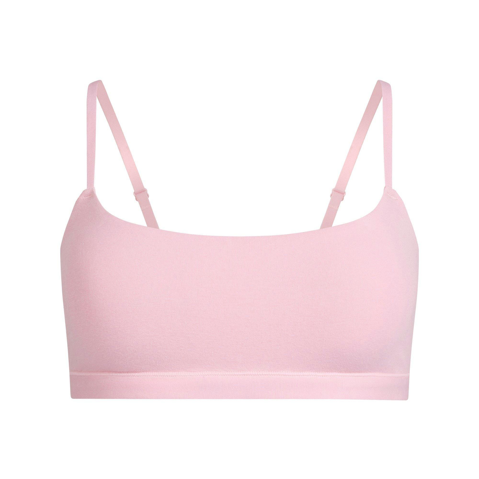 COTTON JERSEY SCOOP BRALETTE | HALITE Product Image