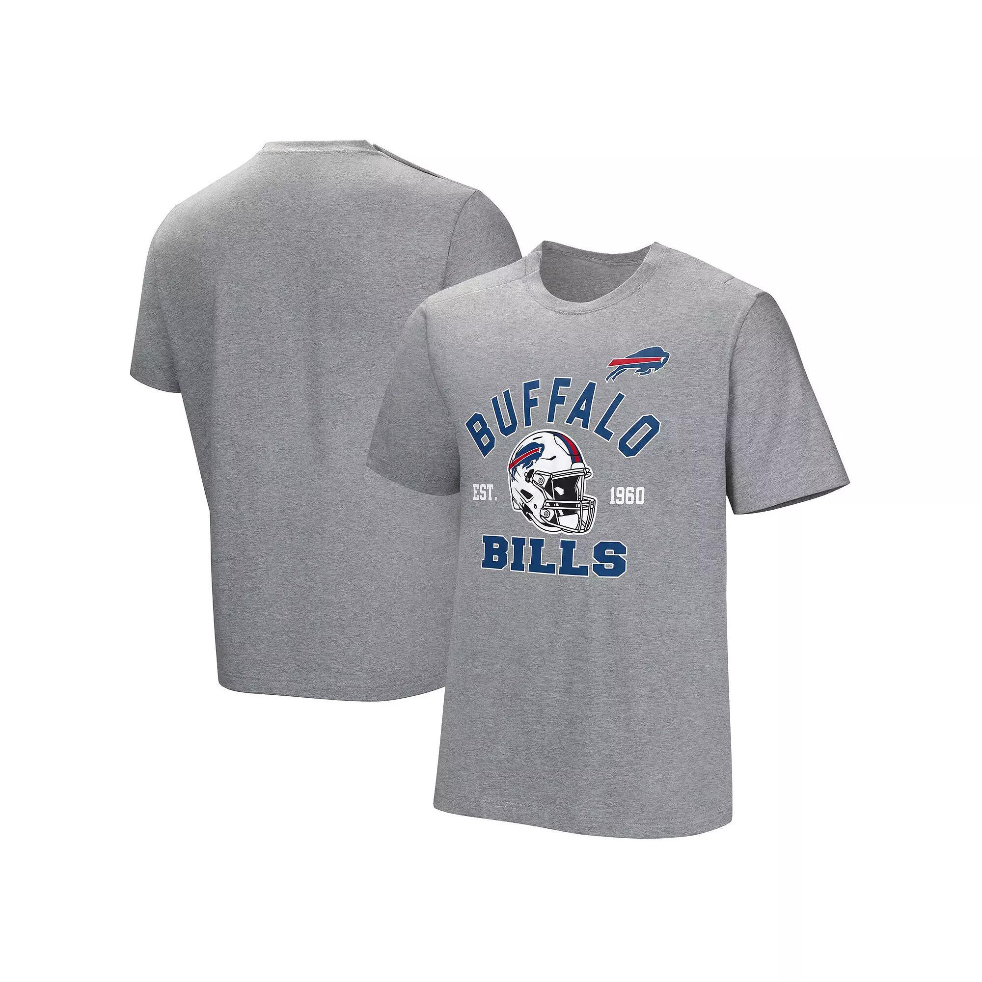 Mens Gray Buffalo Bills Tackle Adaptive T-Shirt Product Image
