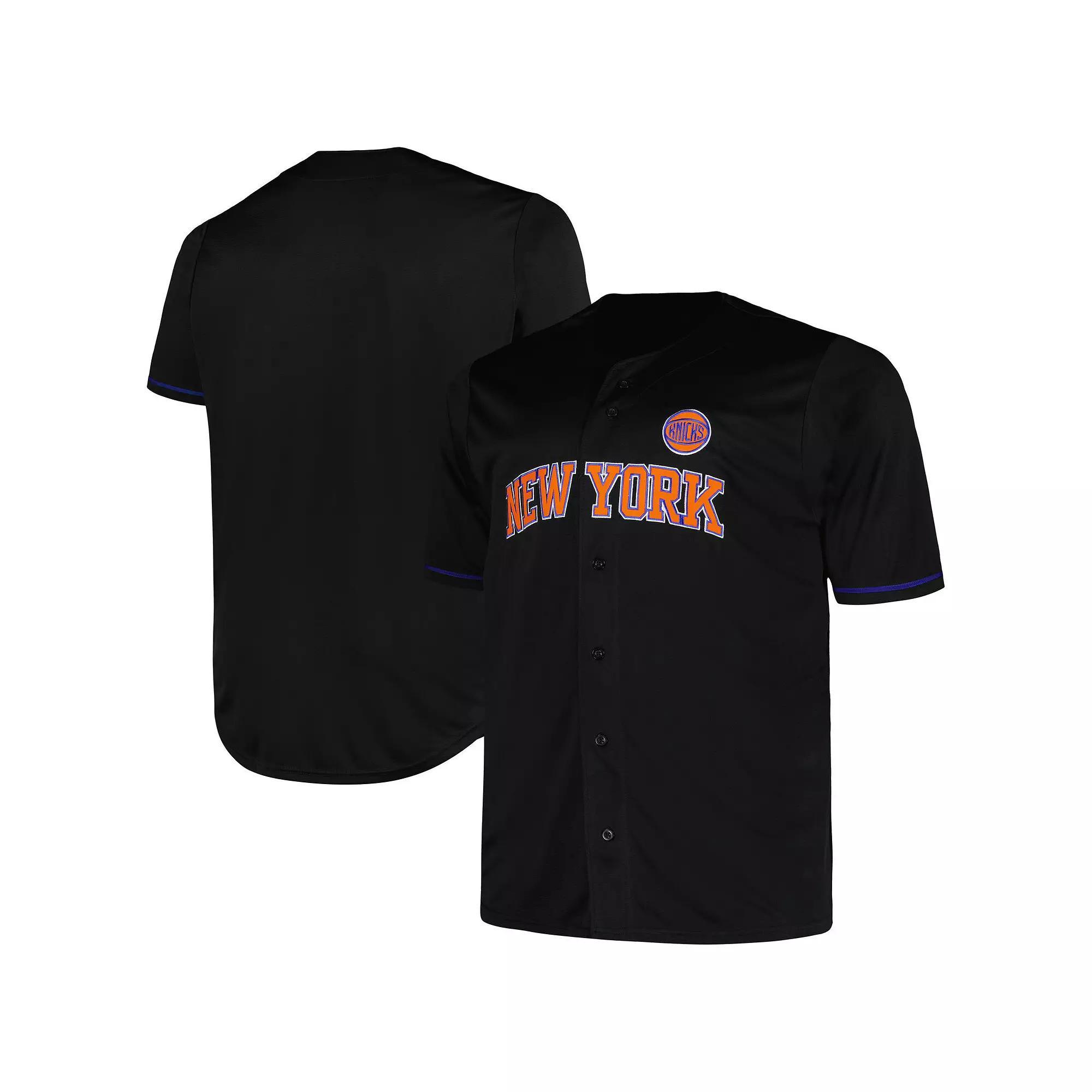 Mens Profile New York Knicks Big & Tall Pop Jersey Product Image