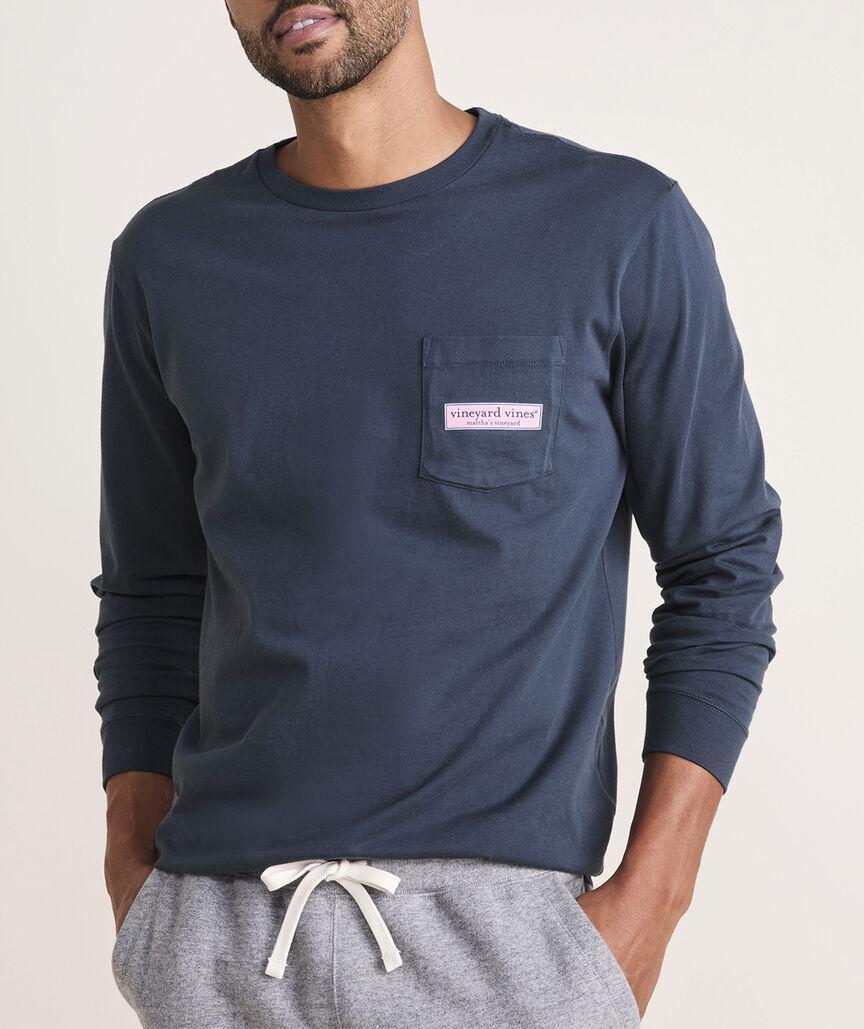 Classic Logo Box Long-Sleeve Pocket Tee Product Image