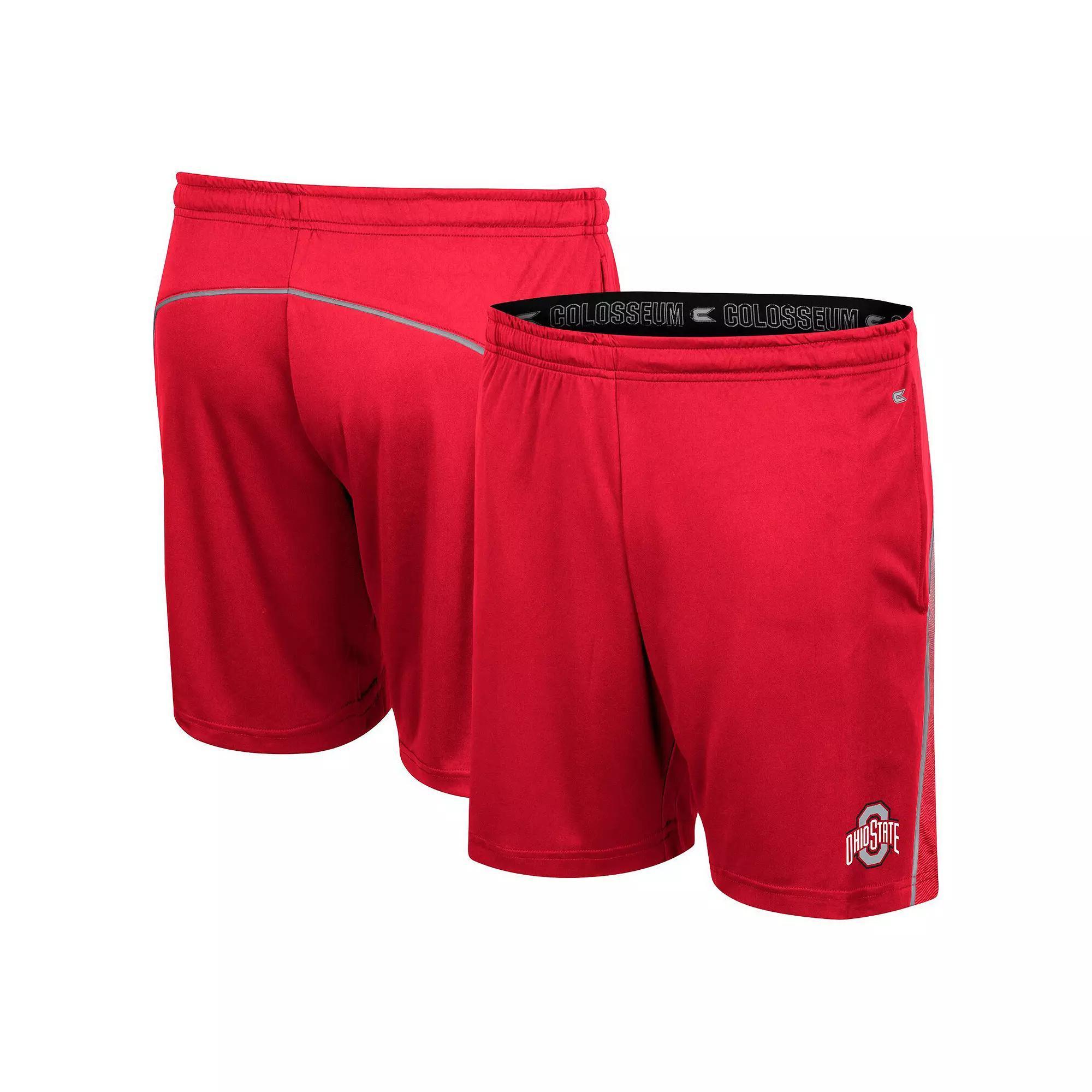 Men's Colosseum Scarlet Ohio State Buckeyes Laws of Physics Shorts, Size: 2XL, Red Product Image