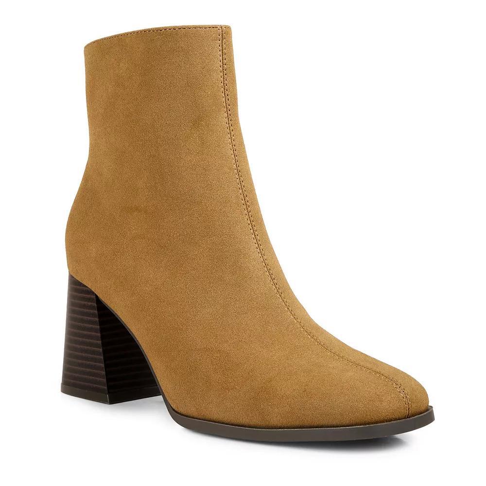 London Rag Cut Out Women's Block Heel Chelsea Boots, Size: 10 Product Image