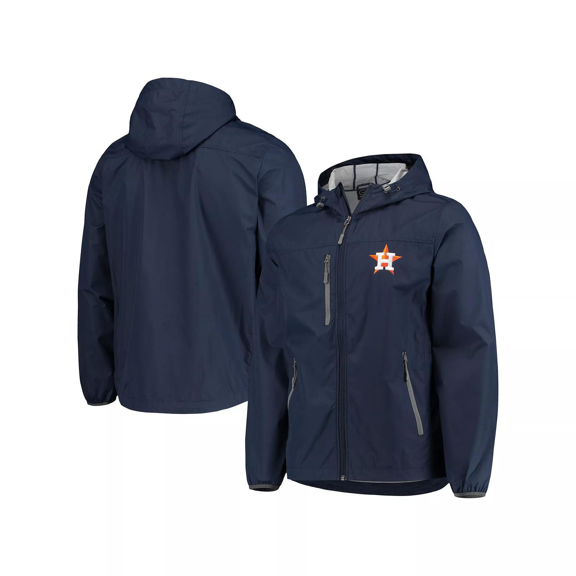 Men's G-III Sports by Carl Banks Navy Houston Astros Double Play Hoodie Full-Zip Jacket, Size: 2XL, Blue Product Image