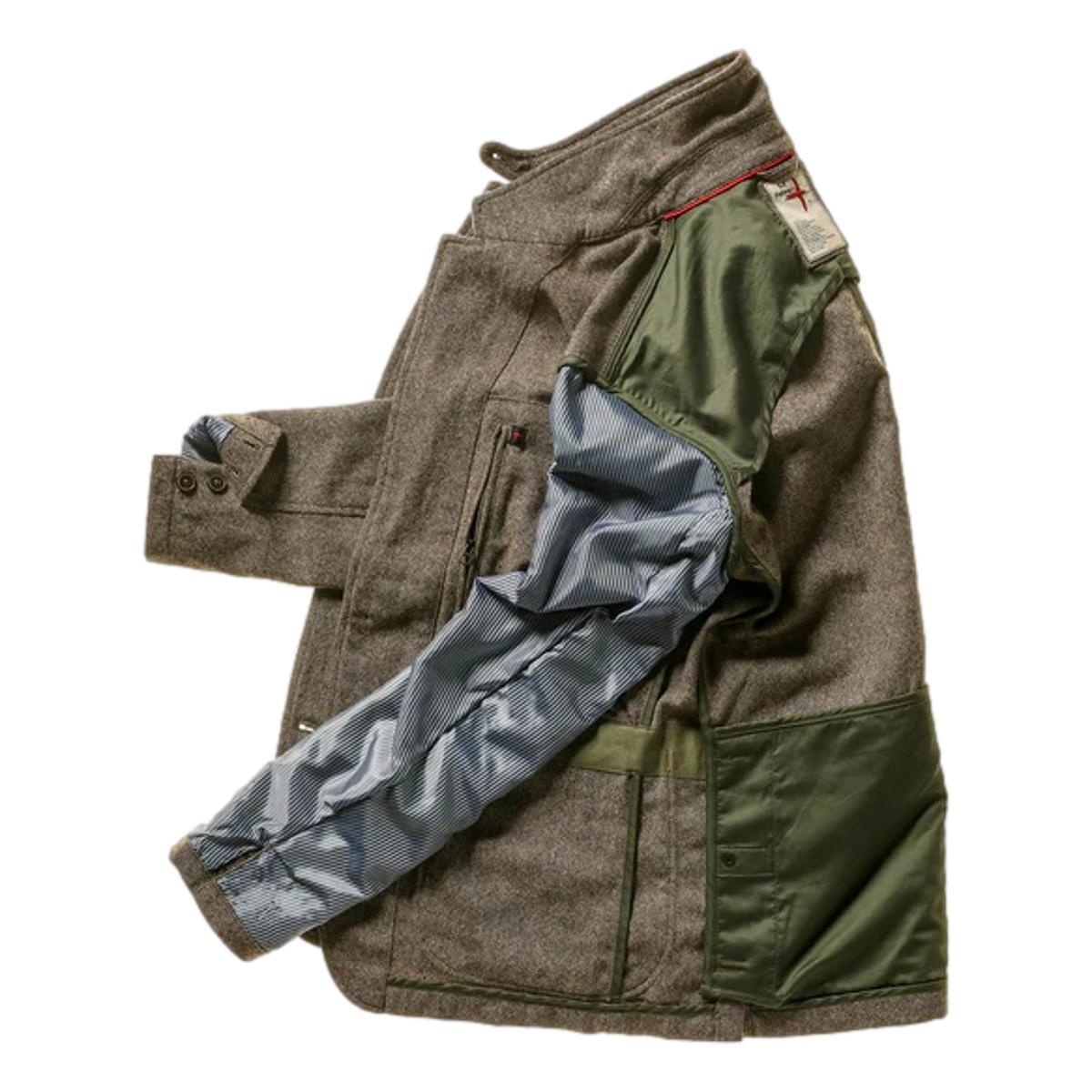 Heritage Trap Blazer Brown Cream Birdseye Product Image