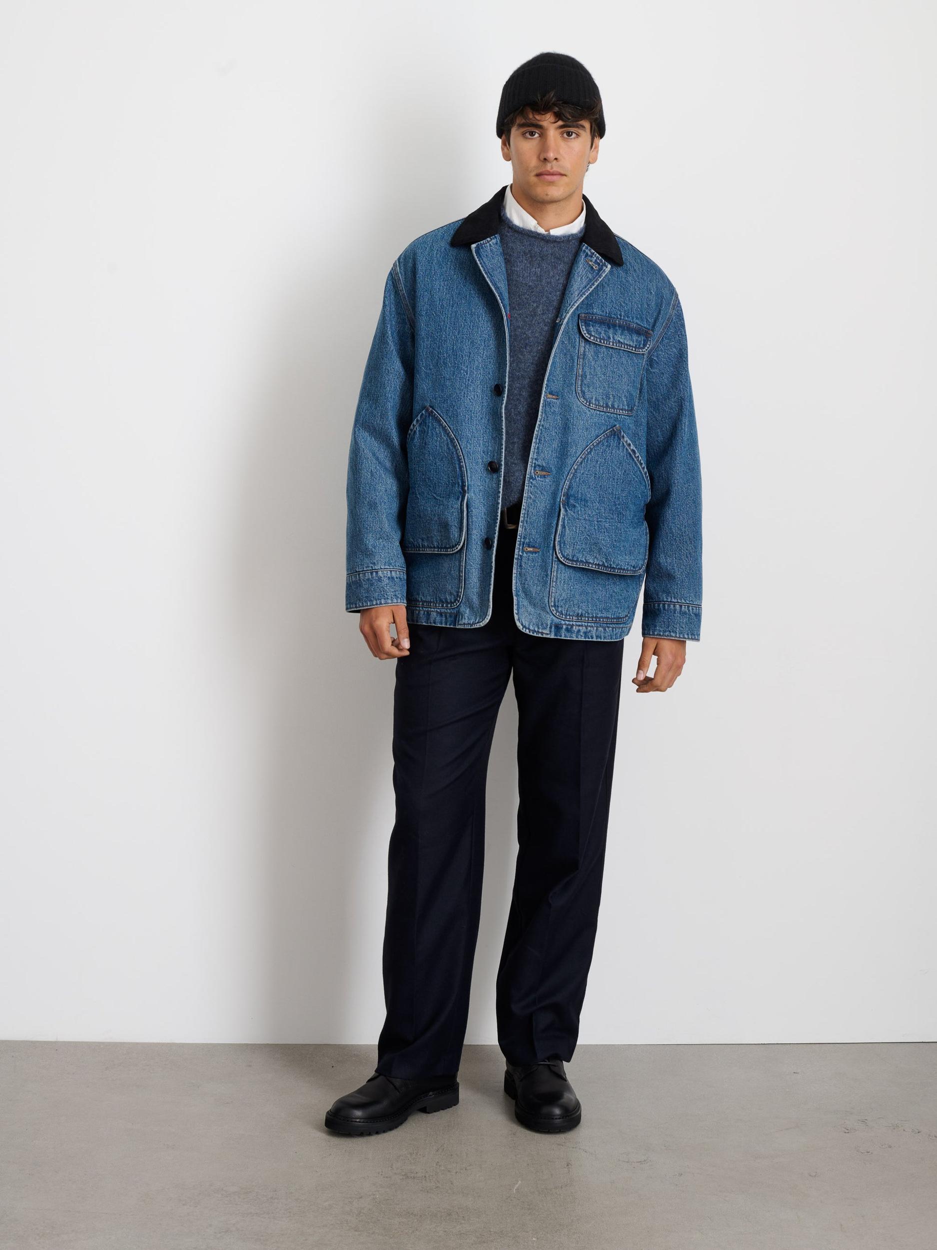 Frontier Jacket In Denim Product Image