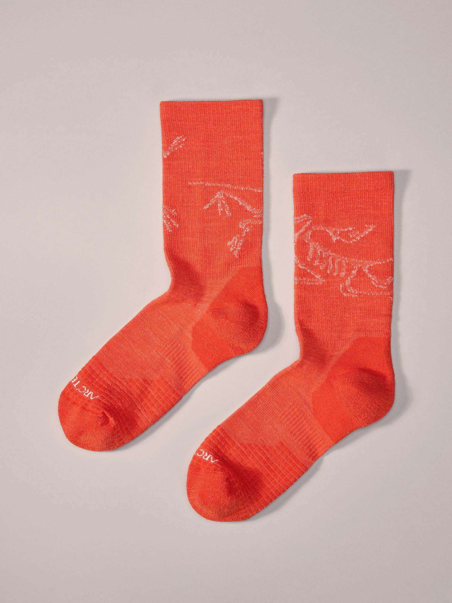 Merino Wool Mid Bird Sock Product Image