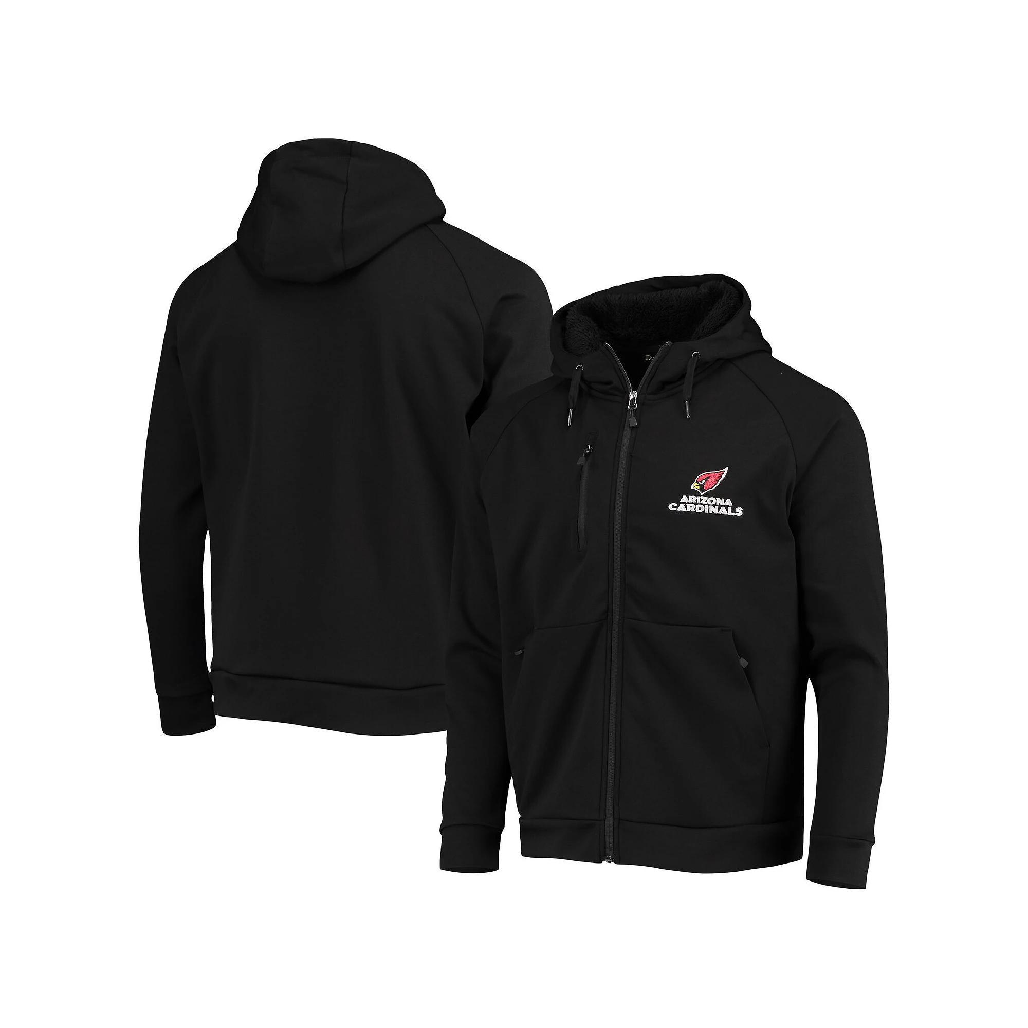Mens Dunbrooke Arizona Cardinals Shag Tri-Blend Full-Zip Raglan Hoodie Product Image