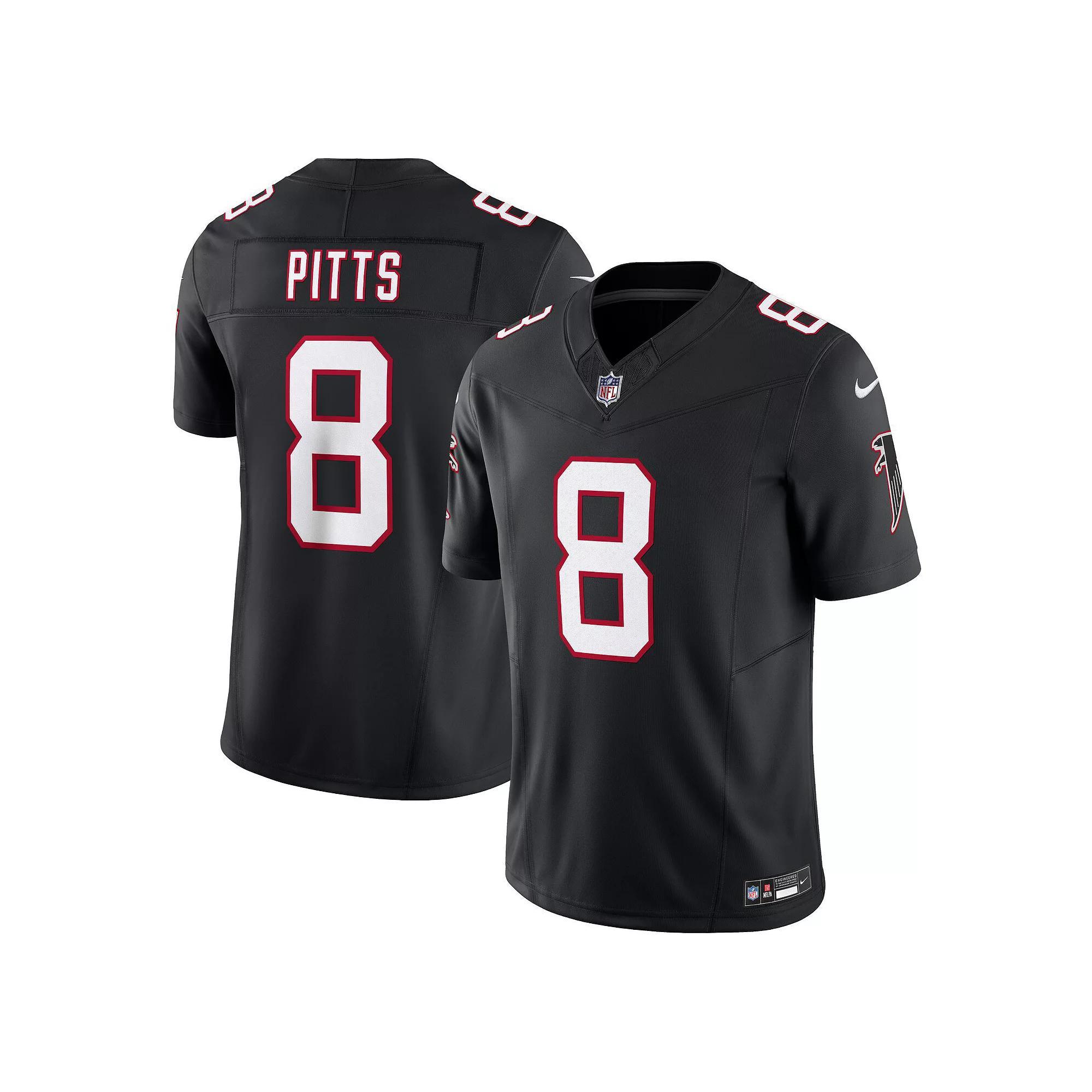 Men's Nike Kyle Pitts Black Atlanta Falcons Vapor F.U.S.E. Limited Jersey, Size: 3XL Product Image
