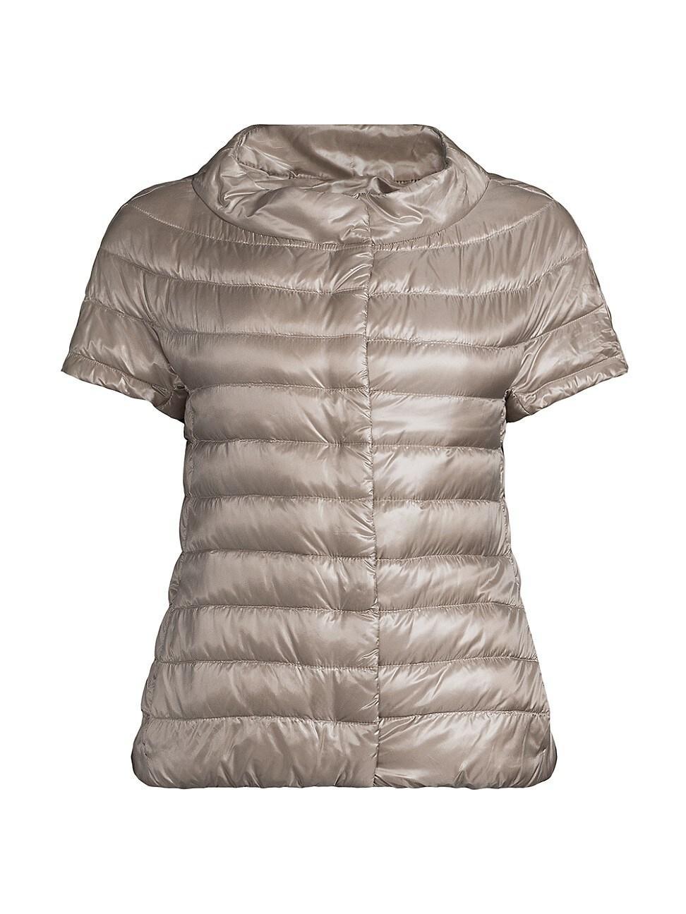 Womens Iconico Emilia Cap-Sleeve Down Puffer Jacket Product Image