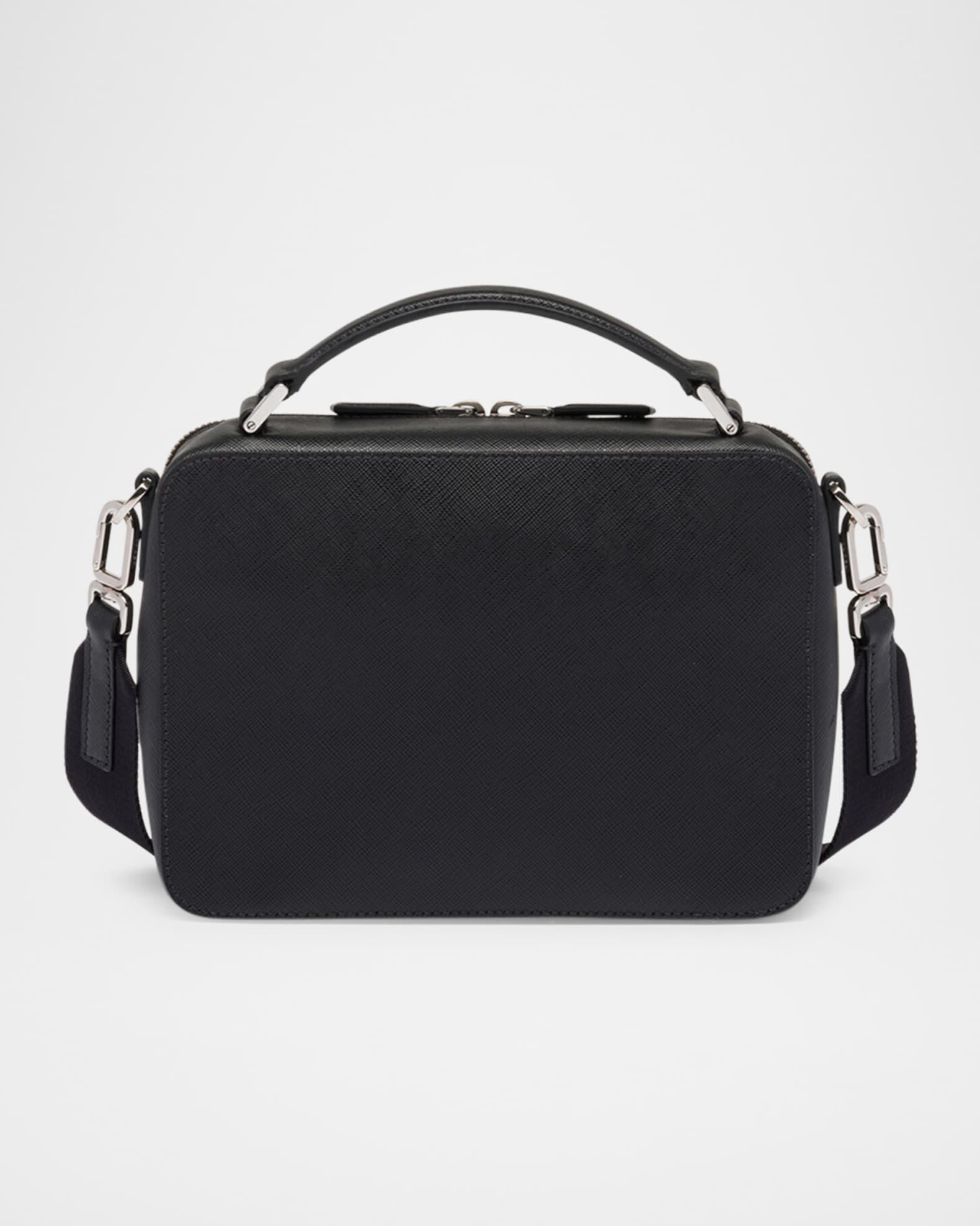 Men's Brique Saffiano Leather Top-Handle/Crossbody Bag Product Image