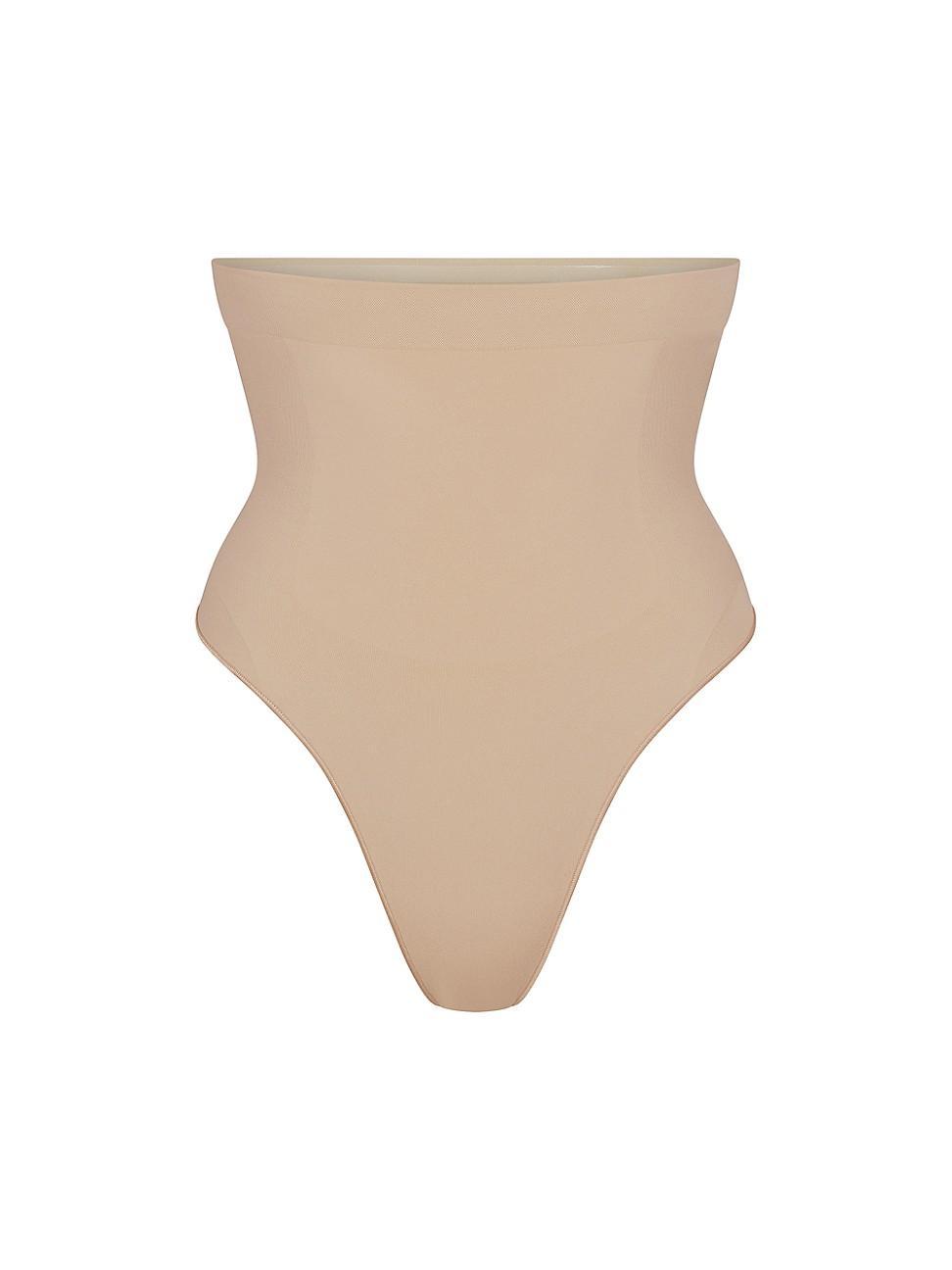 Womens Seamless Sculpt High-Waisted Thong Product Image