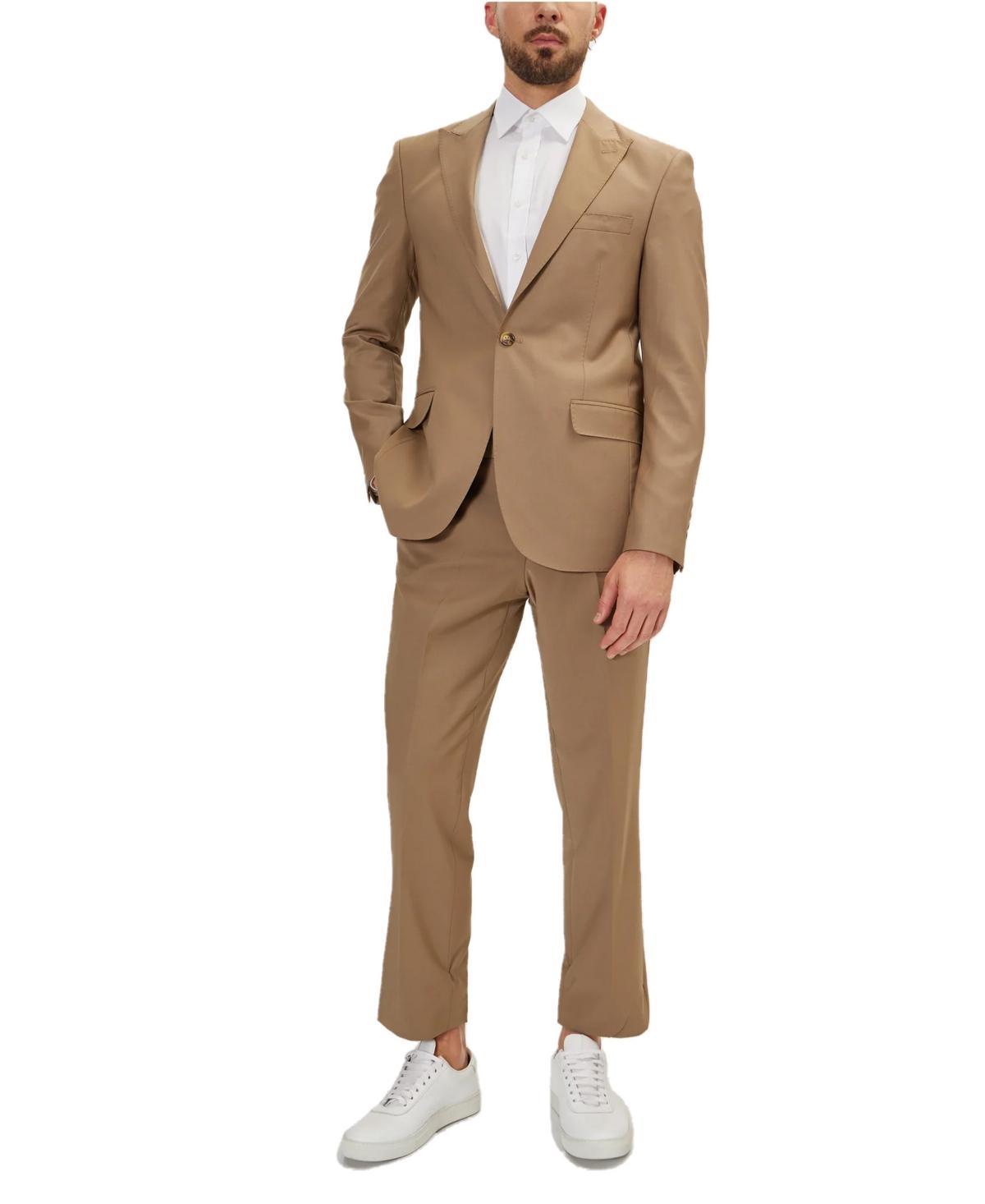Ron Tomson Mens Modern Single Breasted, 2-Piece Suit Set Product Image
