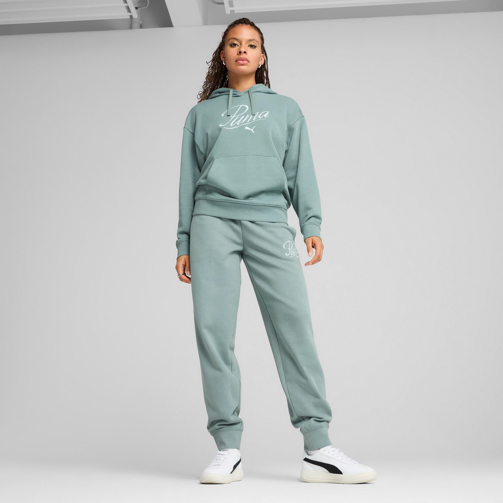 PUMA Essentials Script Women's Comfort Hoodie Product Image