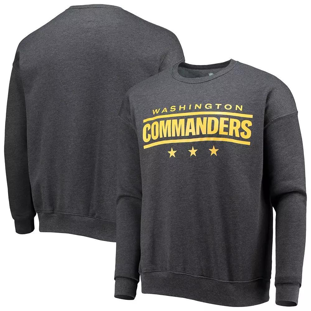 Men's NFL x Darius Rucker Collection by Fanatics Charcoal Washington Commanders Star Sponge Fleece Pullover Sweatshirt, Size: Medium, Wft Charco Product Image