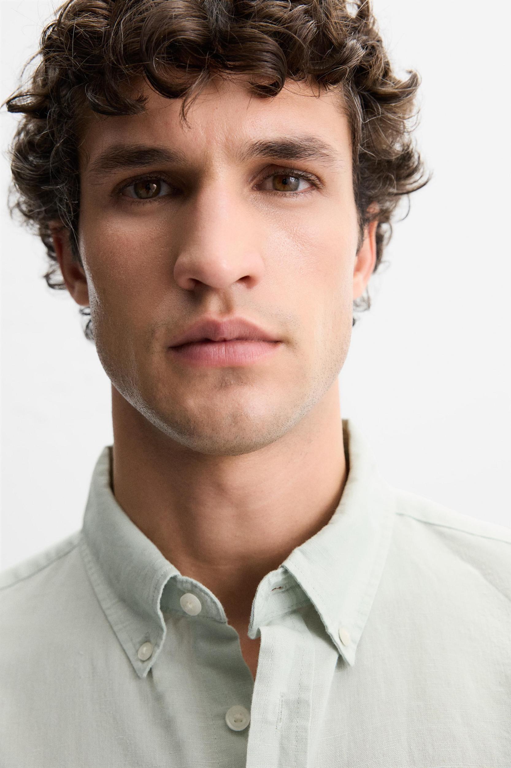 LINEN - COTTON SHIRT Product Image