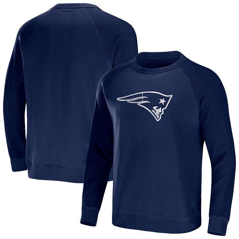 Mens Nfl x Darius Rucker Collection by Fanatics Black Las Vegas Raiders Raglan Fleece Pullover Sweatshirt Product Image