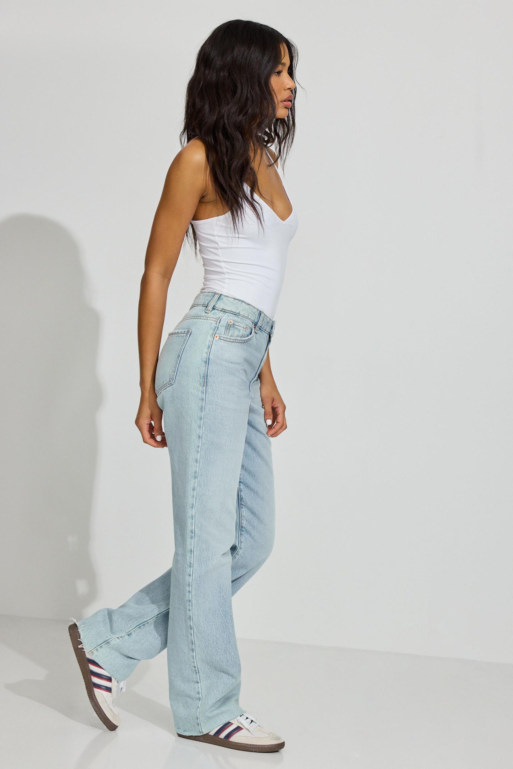 Relaxed Straight Jeans Product Image