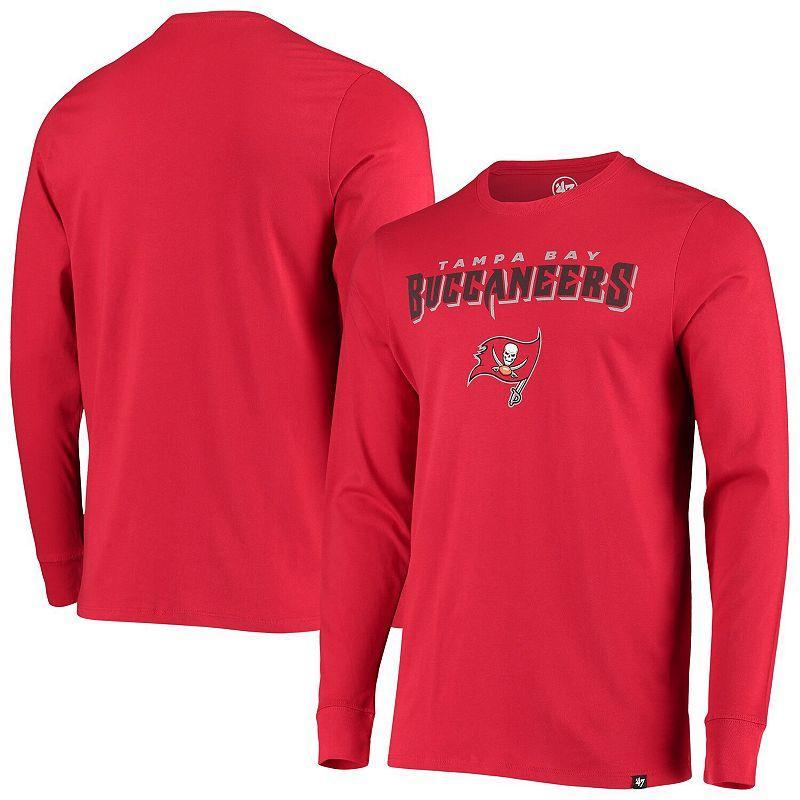 Mens 47 Tampa Bay Buccaneers Blockout Super Rival Long Sleeve T-Shirt Product Image