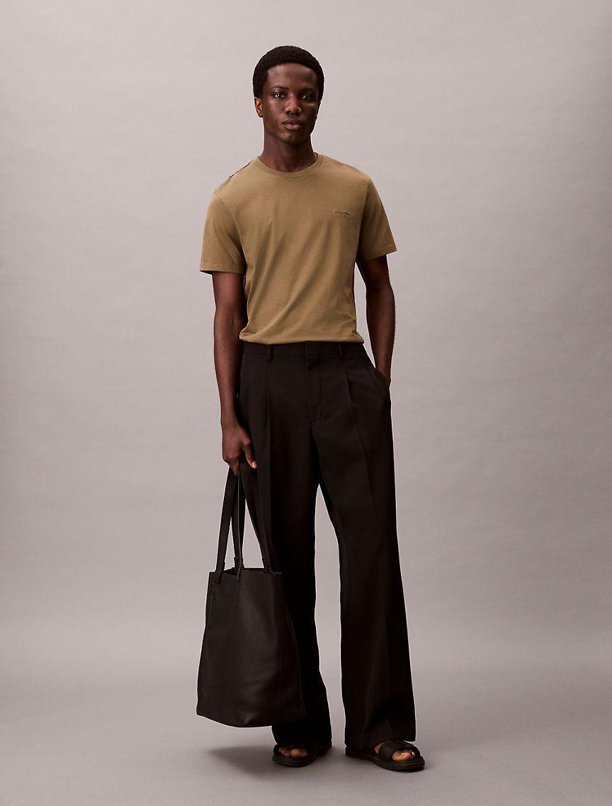 Calvin Klein Mens Liquid Touch Crewneck T-Shirt Product Image