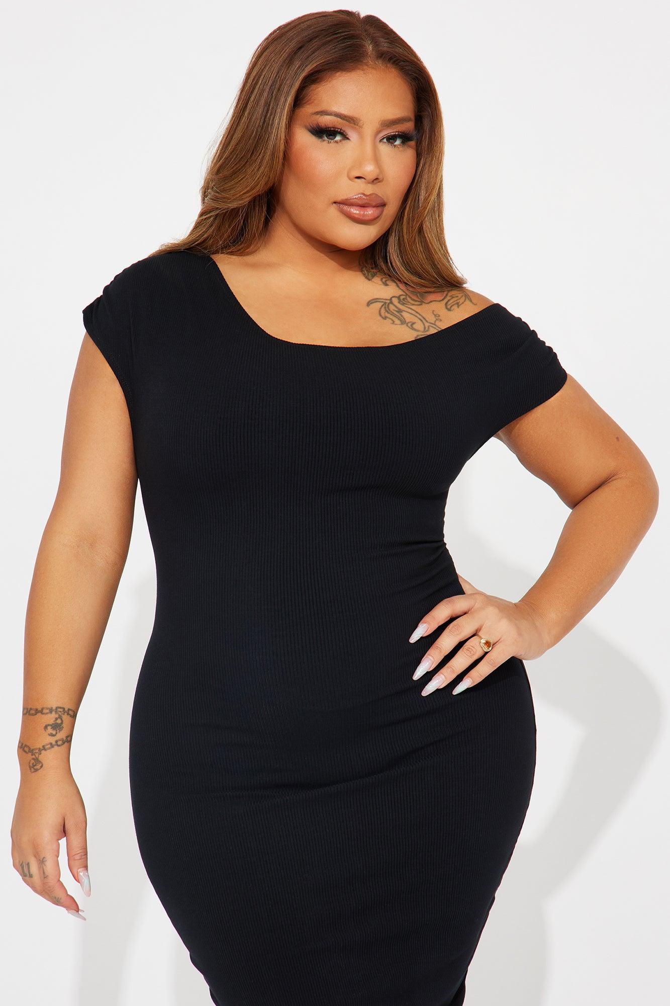 Kelli Snatched Mini Dress - Black Product Image