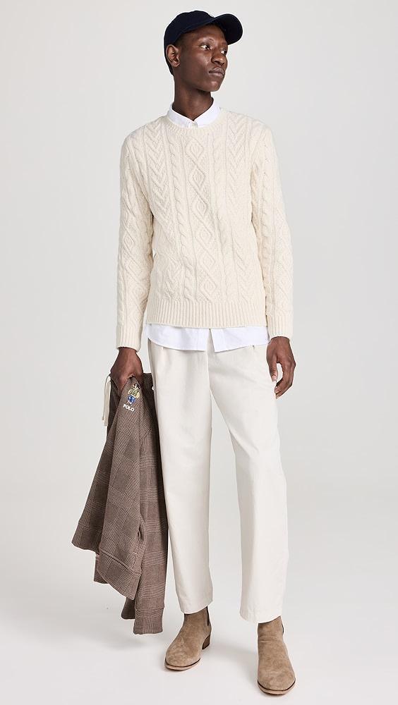 Polo Ralph Lauren Better Aran Cable Sweater | Shopbop Product Image