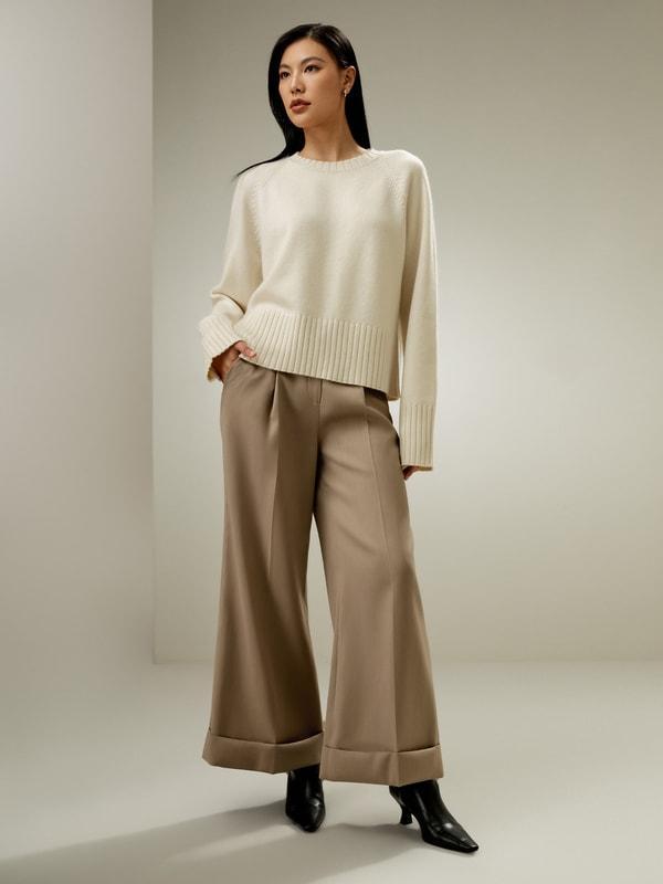 Oversized Gelato Wool-Blend Sweater Product Image