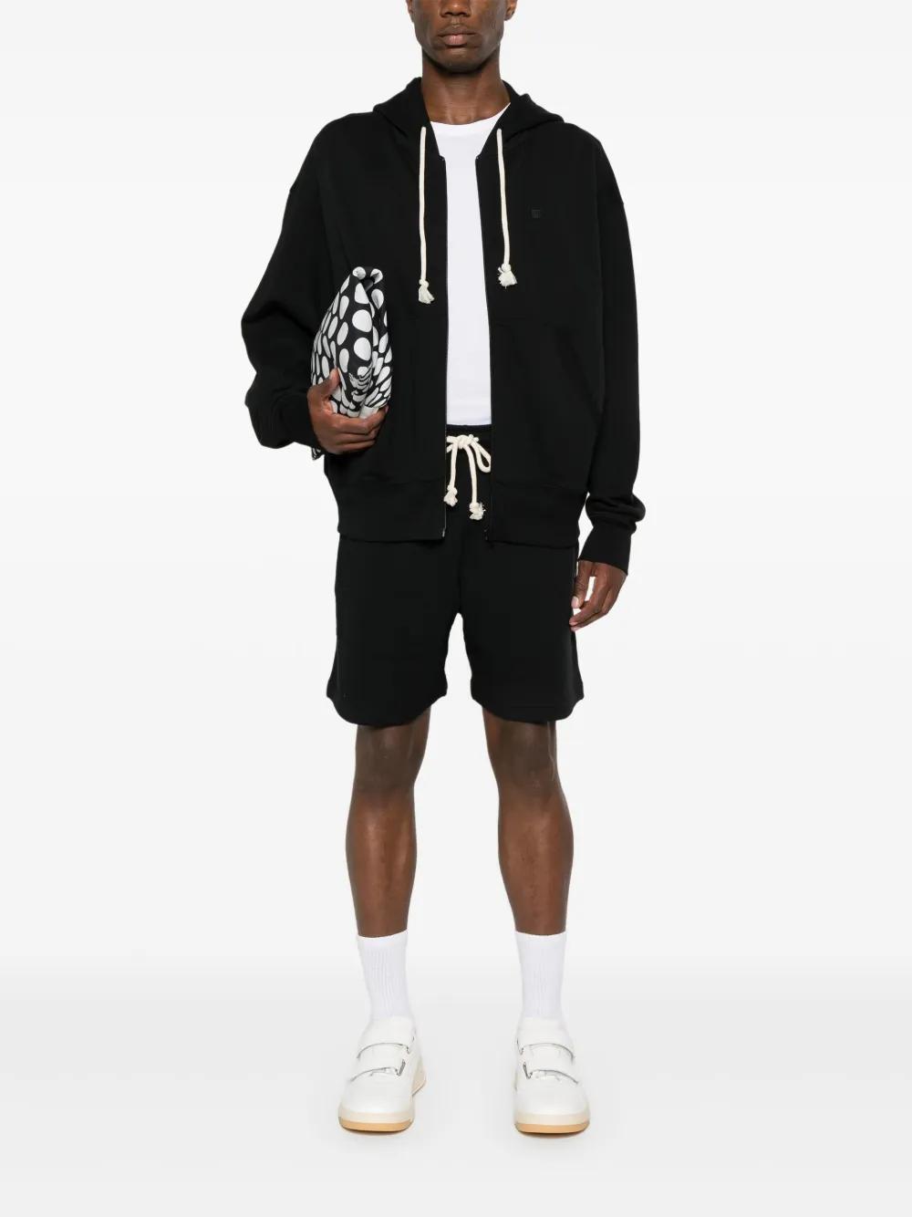 fleece track shorts Product Image