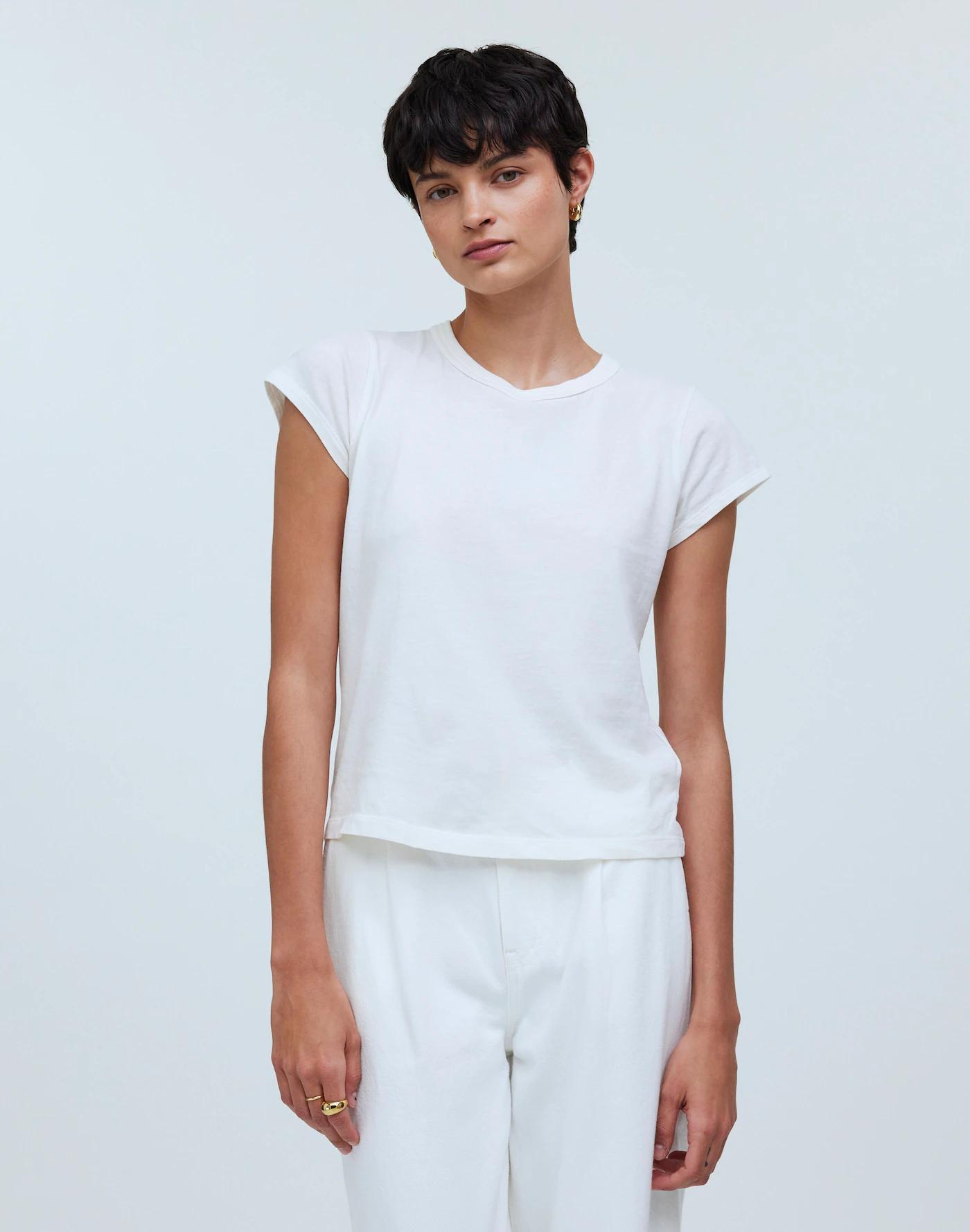 The Plus Softfade Cotton Perfect Vintage Tee Product Image
