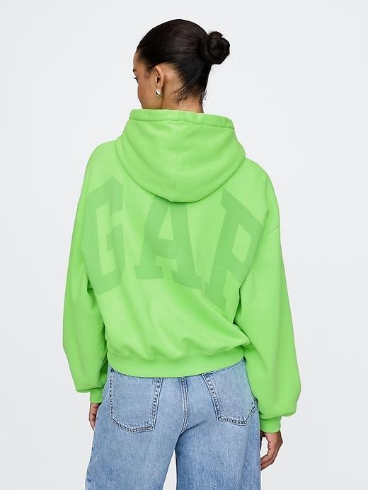 VintageSoft Cropped Hoodie Product Image