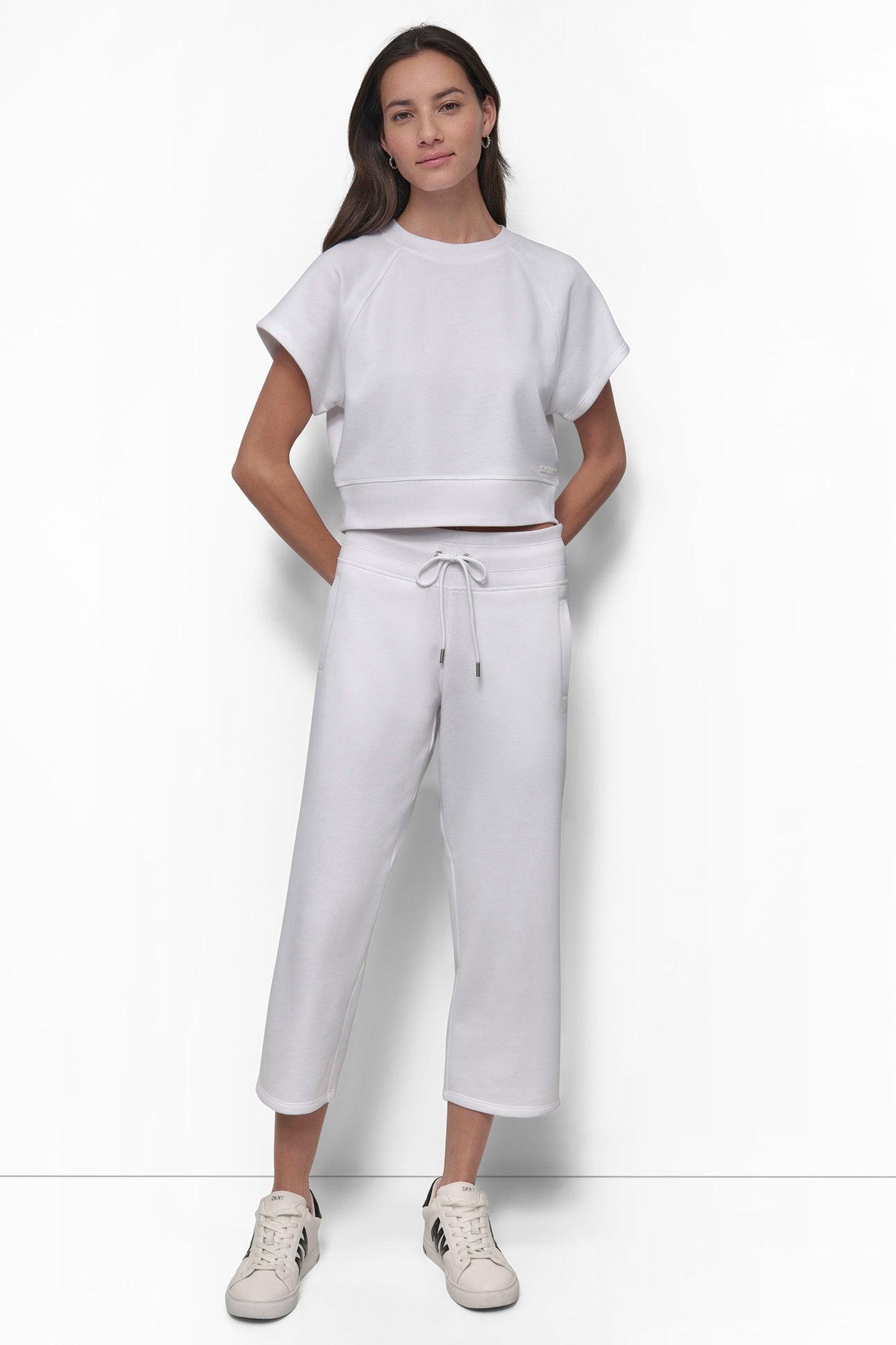 LOGO CROP PANT WITH POCKETS Product Image