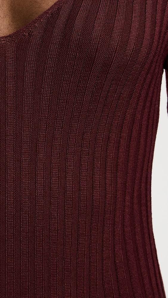 Dress To Vintage Ribbed Dress | Shopbop Product Image