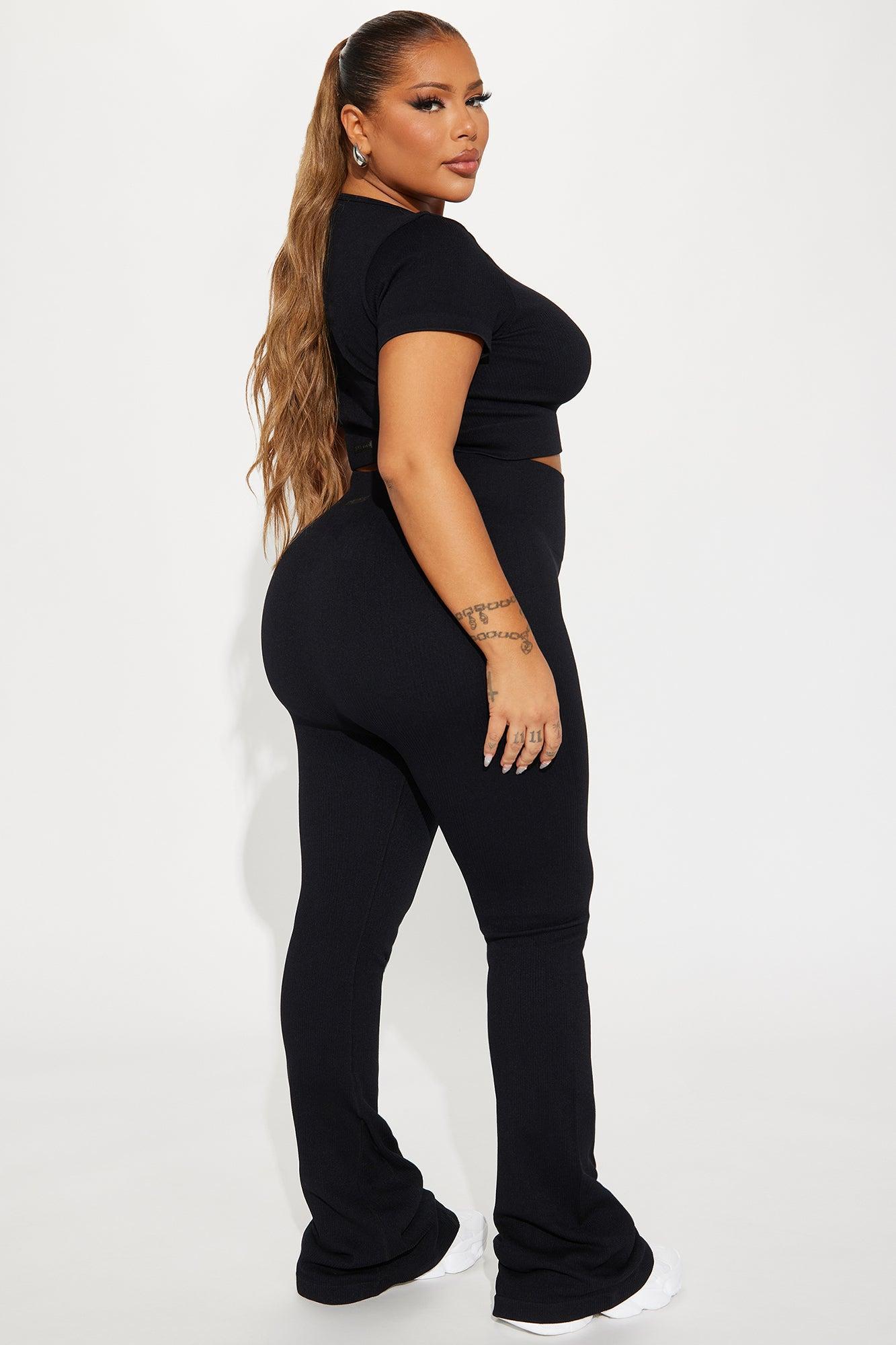 Body Goals Effortless Seamless Active Set - Black Product Image