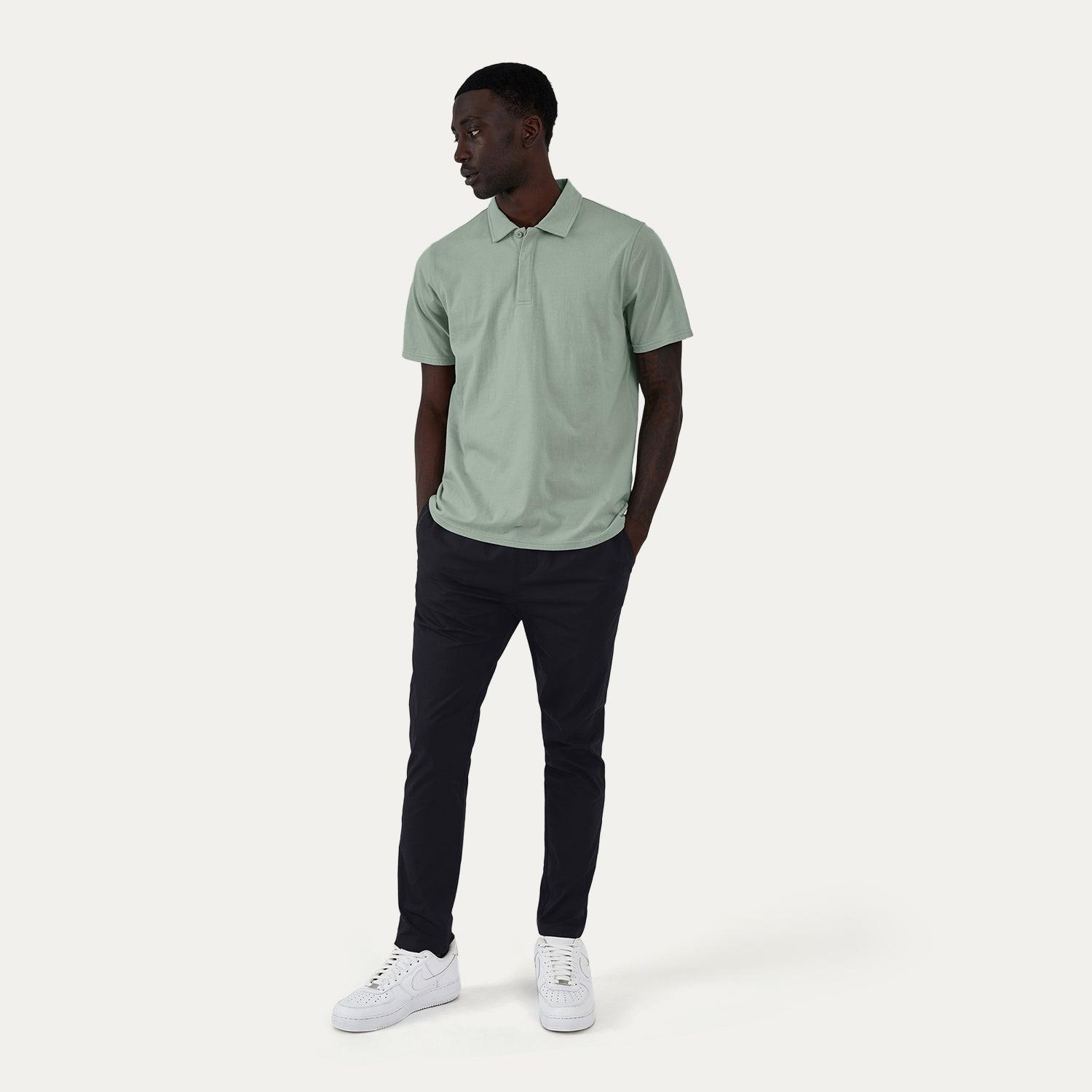 Brookside Cotton Jersey Polo Male Product Image
