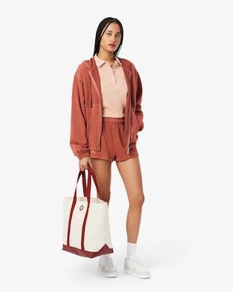 Women's T-Clip Set Leather Sneakers Product Image