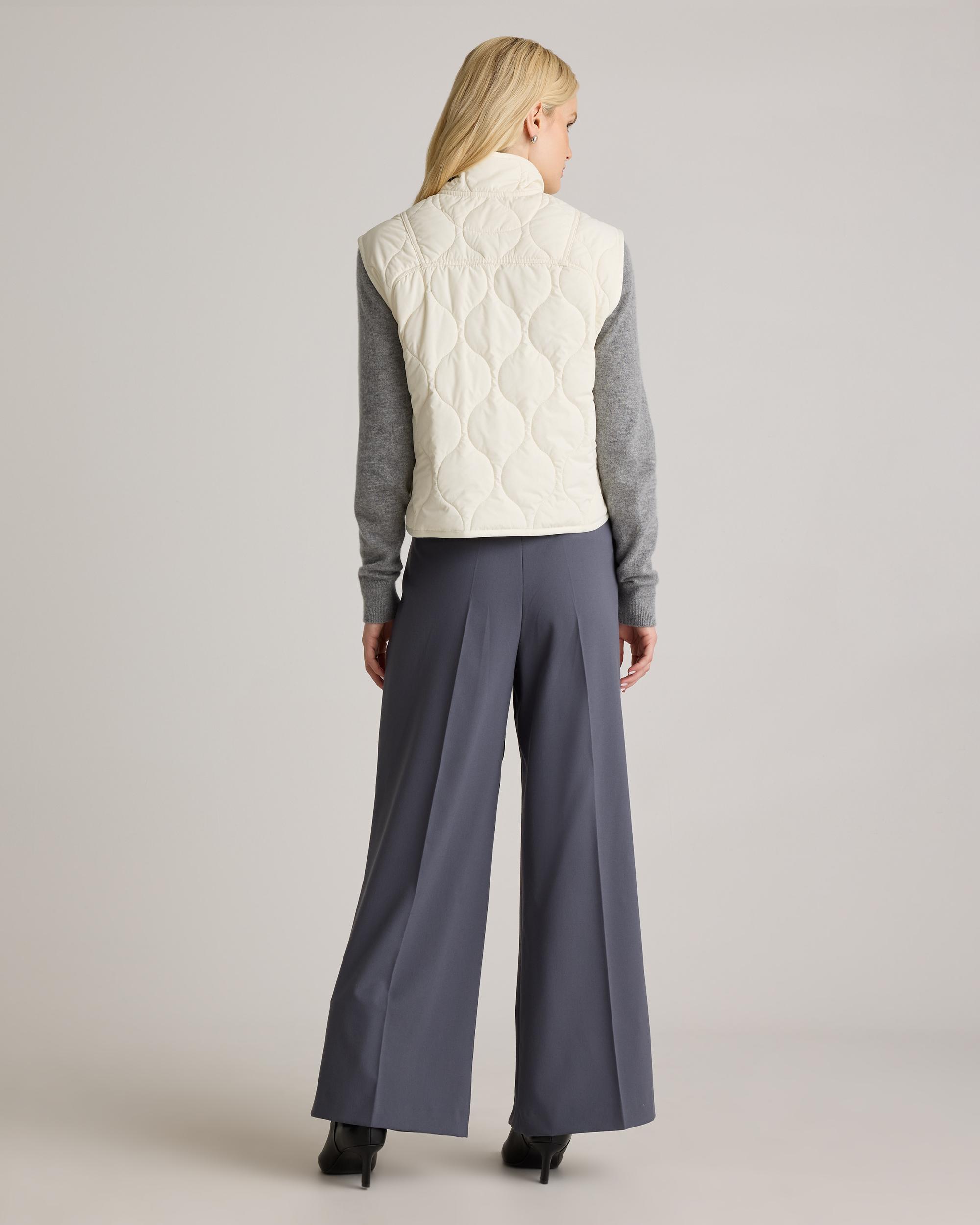Quince | Women's Featherless Quilted Puffer Vest Recycled Polyester Product Image