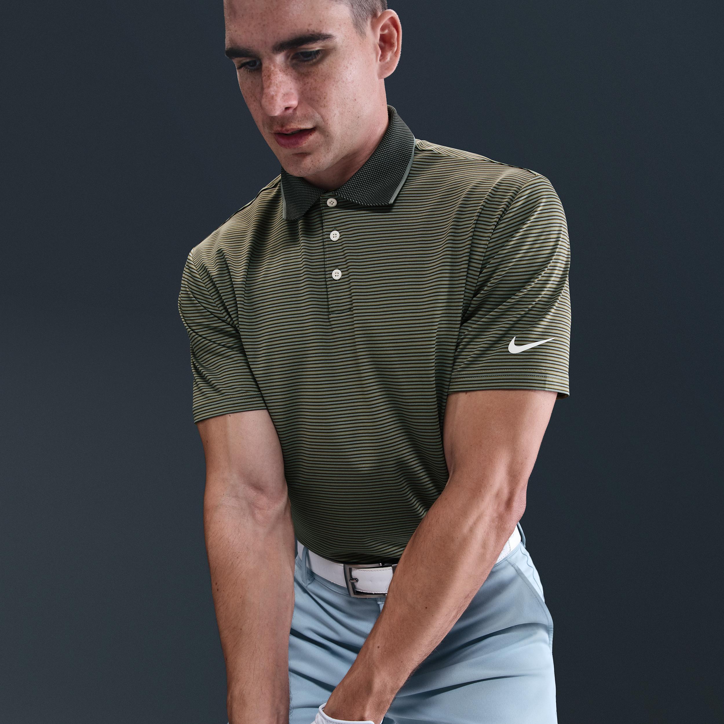 Nike Men's Tour Dri-FIT Striped Golf Polo Product Image
