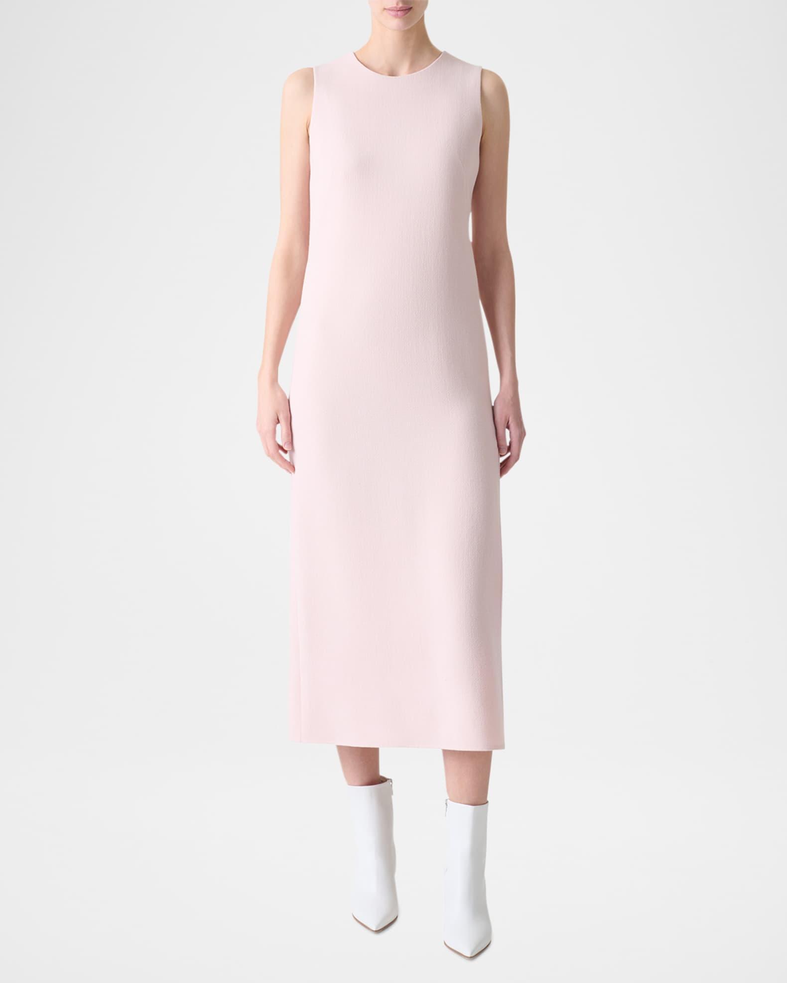 Sleeveless Virgin Wool Midi Dress Product Image