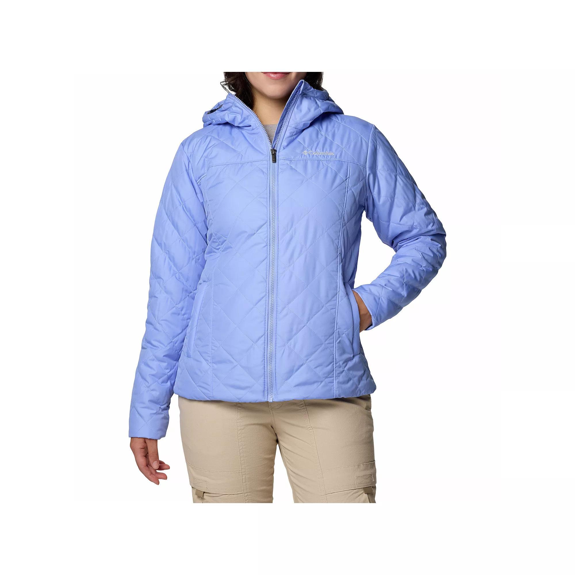 Women's Columbia Copper Crest II Hooded Jacket, Size: XXL, Serenity Product Image