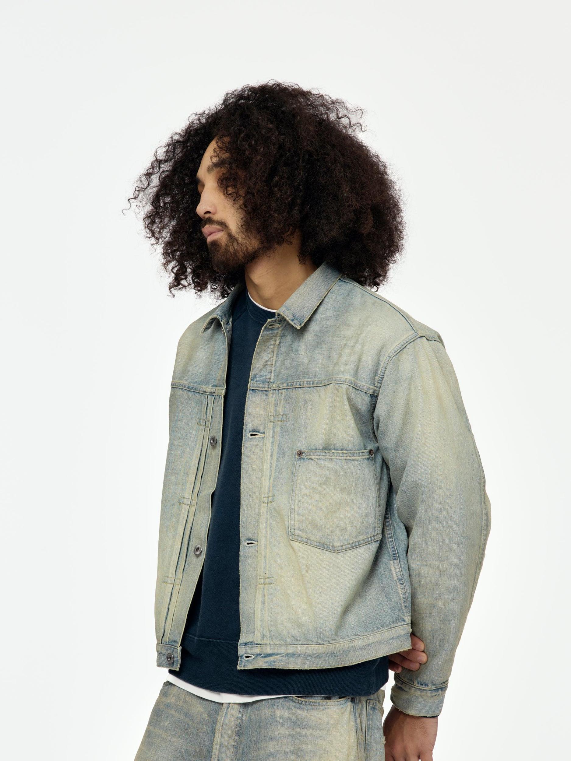 1st Type Denim Jacket (Bleach) Product Image