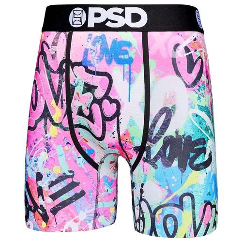 PSD Mens Graphic Briefs - Black/Green/Pink Product Image