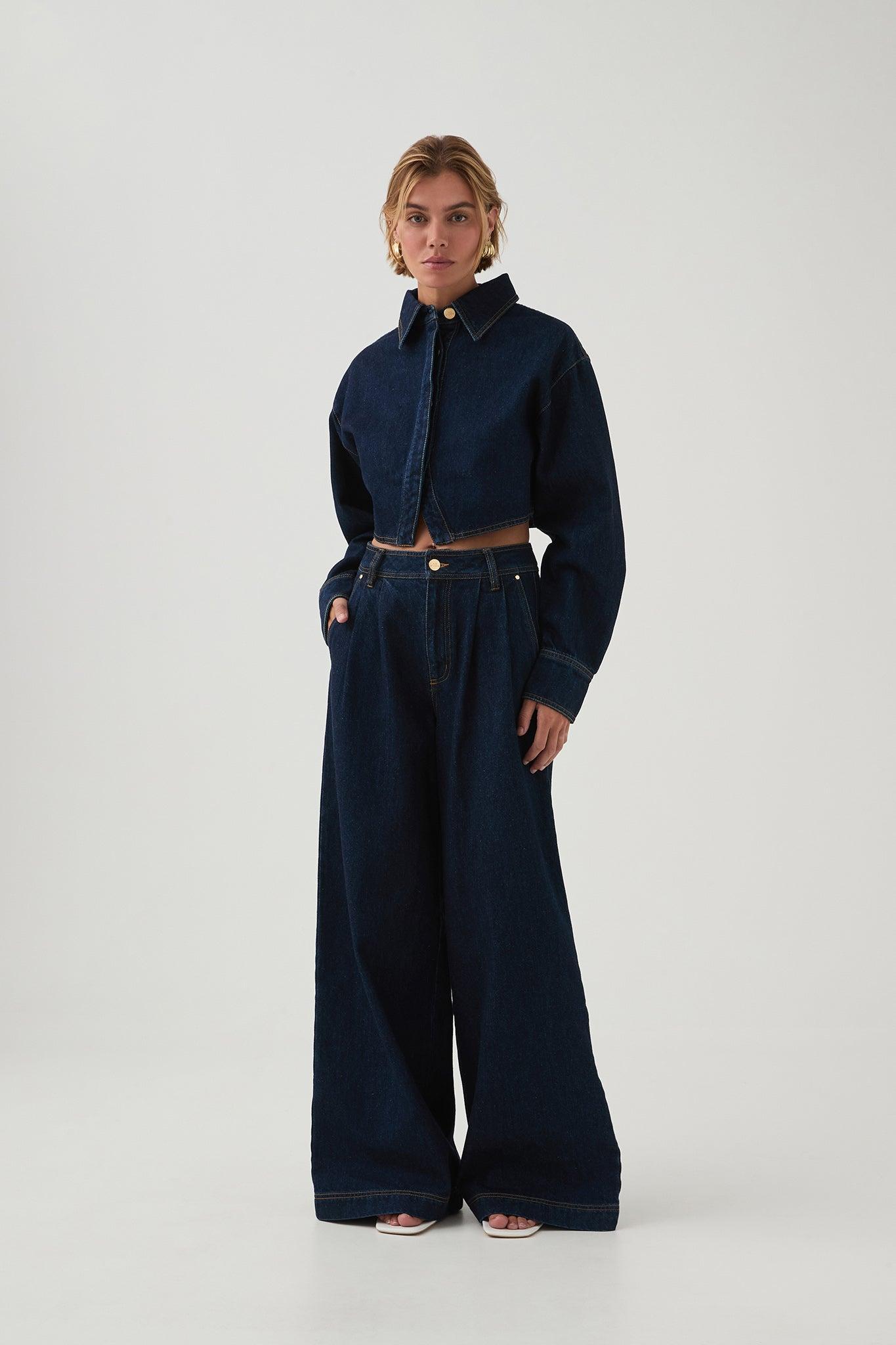 Long Sleeve Sunray Denim Shirt Product Image