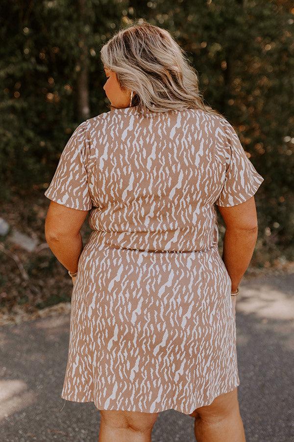 Chic Mindset Knit Mini Dress Curves Product Image