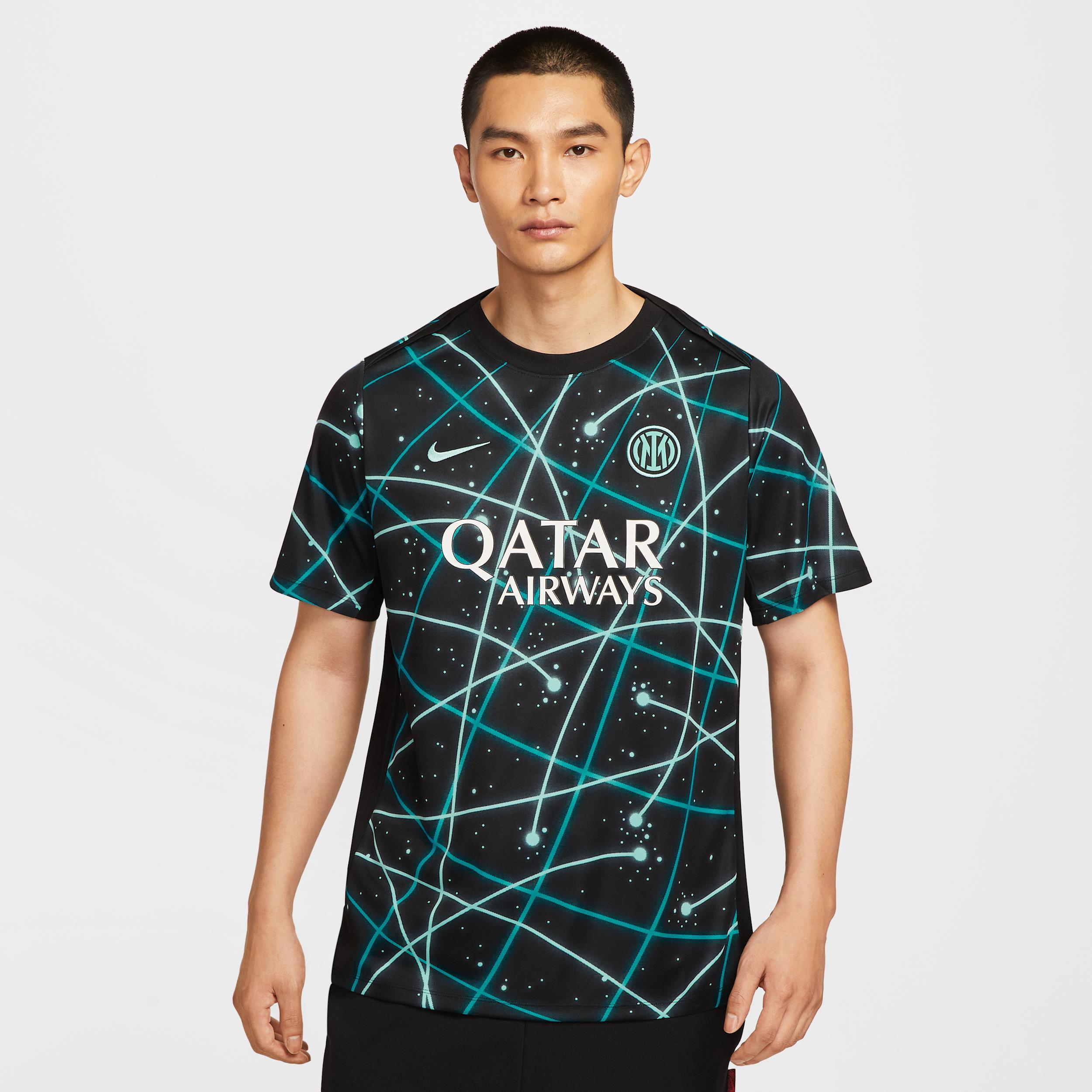 Inter Milan Academy Pro Nike Men's Dri-FIT Soccer Pre-Match Short-Sleeve Top Product Image